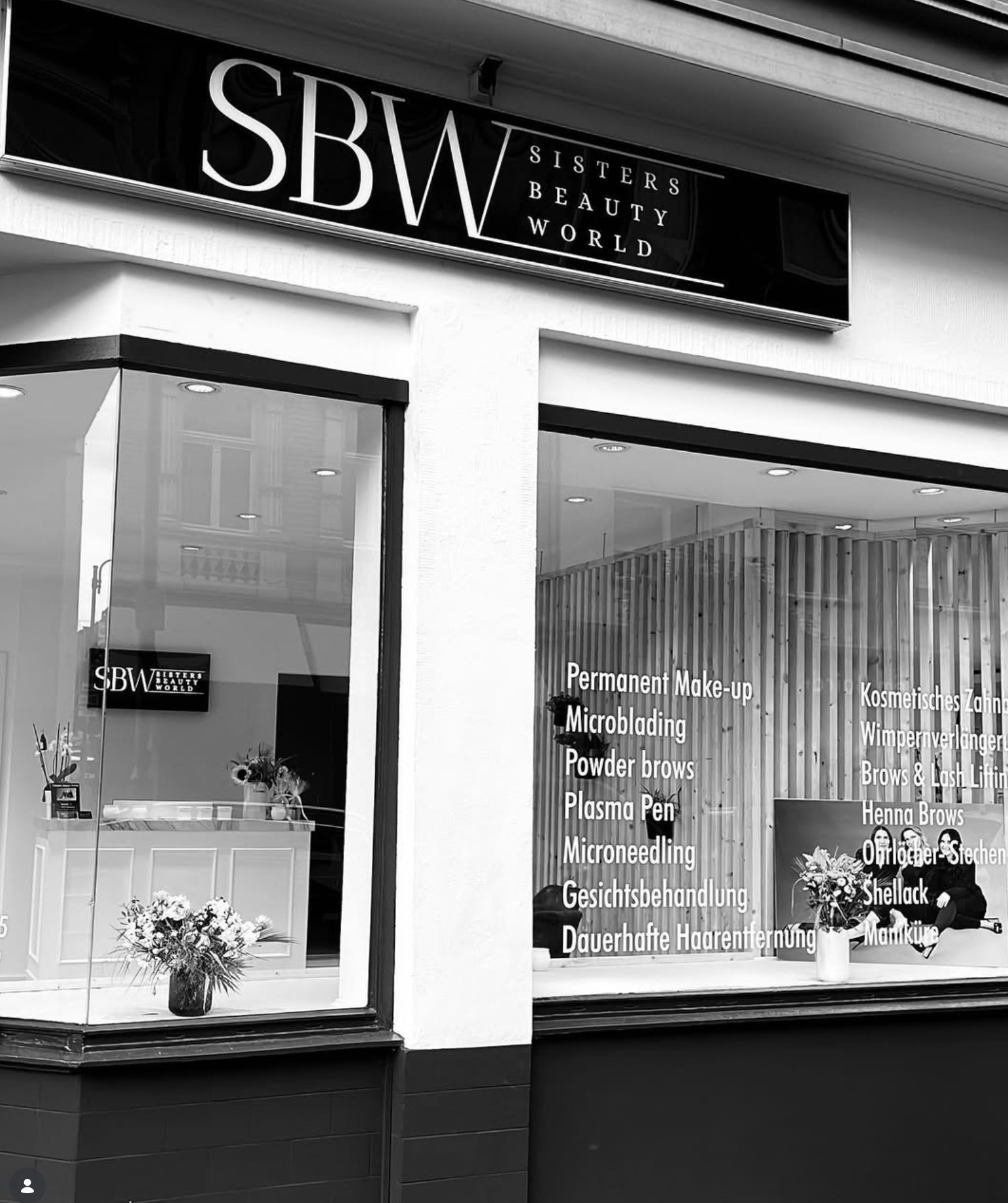 Sisters Beauty World Studio Außenansicht in Siegburg